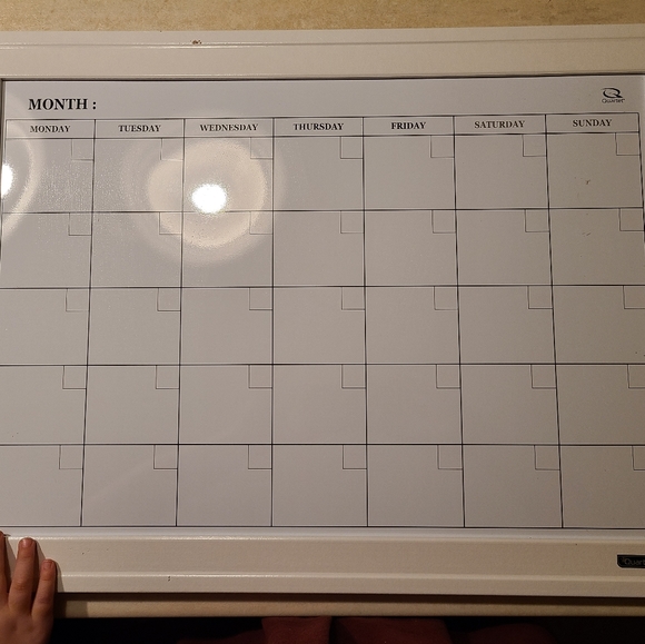 Dry Erase Wall Calendar - Picture 1 of 1